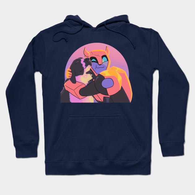 Hugs Hoodie by angelicneonanime